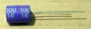 100uF, 16V, LOW ESR, elektrolit kondenzátor 100uF, 16V, LOW ESR, elektrolit kondenzátor