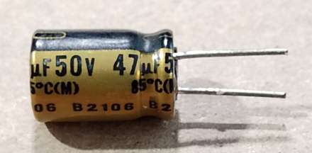 100uF, 50V, AUDIOCAP