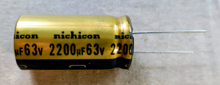 2200uF, 63V, AUDIOCAP