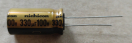 330uF, 100V, AUDIOCAP