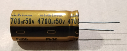 4700uF, 50V, AUDIOCAP
