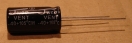 1000uF, 25V, elektrolit kondenzátor