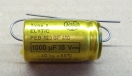 1000uF, 16V, LL, LOW ESR, elektrolit kondenzátor