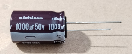 1000uF, 50V, LOW ESR, elektrolit kondenzátor