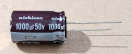 1000uF, 50V, LOW ESR, elektrolit kondenzátor