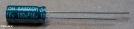 100uF, 16V, LOW ESR, elektrolit kondenzátor