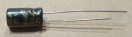 100uF, 25V, LOW ESR, elektrolit kondenzátor