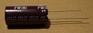 10uF, 400V, LOW ESR, elektrolit kondenzátor