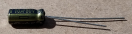 10uF, 50V, LOW ESR, elektrolit kondenzátor