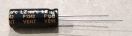 1500uF, 6,3V, LOW ESR, elektrolit kondenzátor