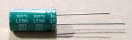 1500uF, 6,3V, LOW ESR, elektrolit kondenzátor