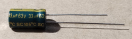 33uF, 63V, LOW ESR, elektrolit kondenzátor