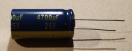 4700uF, 25V, LOW ESR, elektrolit kondenzátor