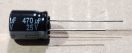470uF, 25V, LOW ESR, elektrolit kondenzátor