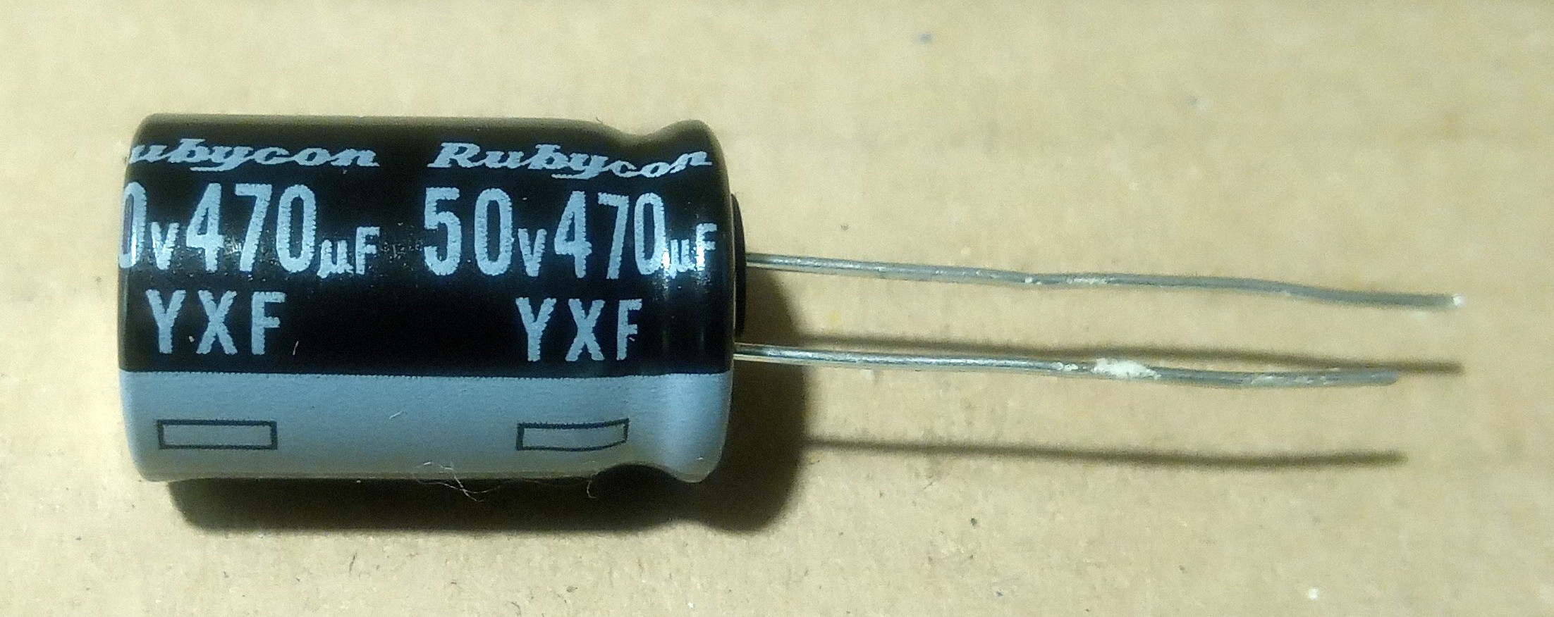 Panasonic 470uF 63V Electrolytic Capacitors - 5 Pack, PCB Mount Radial For DIY & Repairs