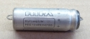 47uF, 100V, LL, LOW ESR, axiális elektrolit kondenzátor
