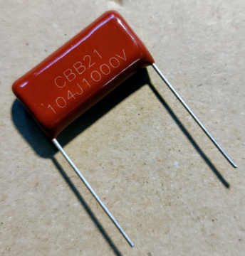 100nF, 1000V, kondenzátor