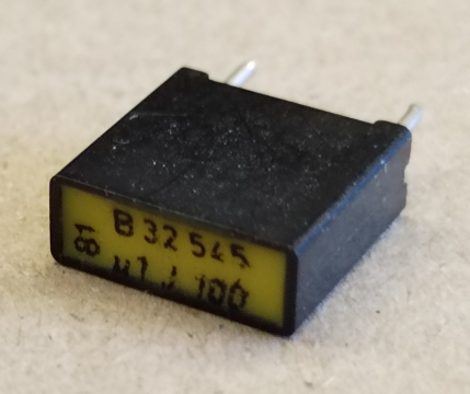 100nF, 100V, kondenzátor