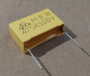 4,7uF, 100V, kondenzátor