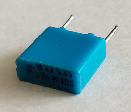 47nF, 100V, kondenzátor