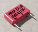 680nF, 100V, kondenzátor