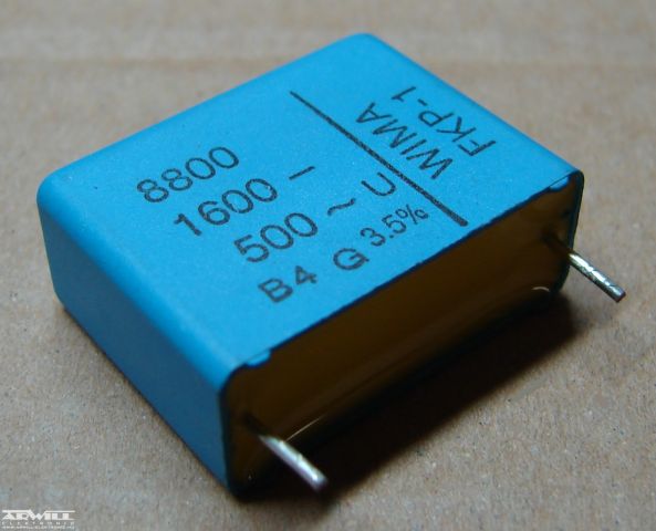 8,8nF, 1600V, kondenzátor