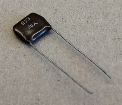 27nF, 160V, kondenzátor