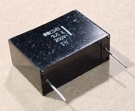 1,5uF, 250V, kondenzátor