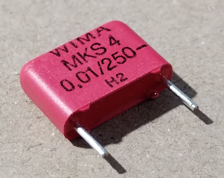 10nF, 250V, kondenzátor