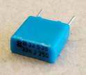 33nF, 250V, kondenzátor