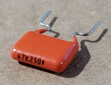 47nF, 250V, kondenzátor
