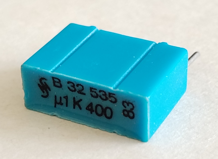 100nF, 400V, kondenzátor