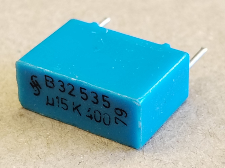 150nF, 400V, kondenzátor