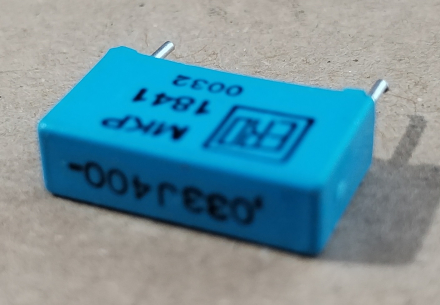 33nF, 400V, kondenzátor