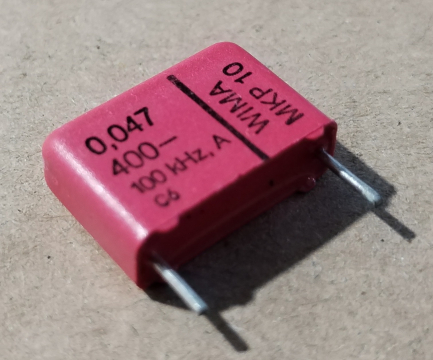 47nF, 400V, kondenzátor