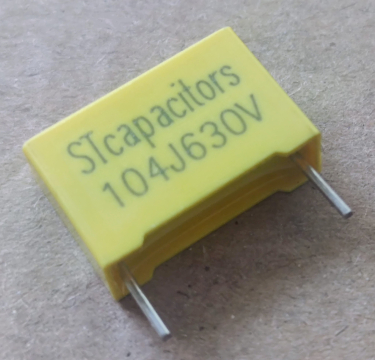 100nF, 630V, kondenzátor