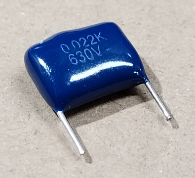 22nF, 630V, kondenzátor