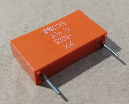 33nF, 630V, kondenzátor