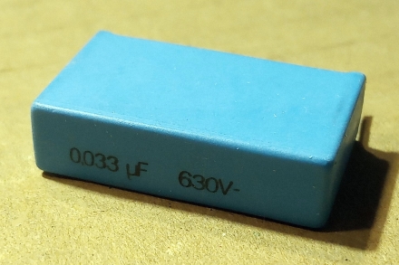 33nF, 630V, kondenzátor