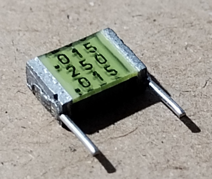 15nF, 250V, kondenzátor