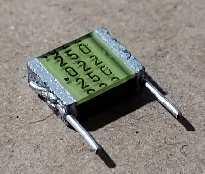 22nF, 250V, kondenzátor