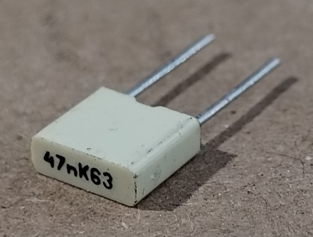 47nF, 63V, kondenzátor