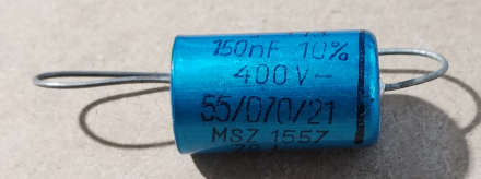 150nF, 400V, kondenzátor