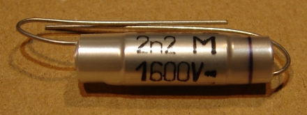 2,2nF, 1600V, kondenzátor