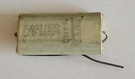 220nF, 630V, kondenzátor