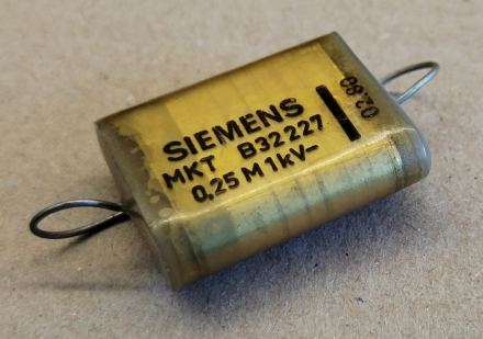 250nF, 1000V, kondenzátor