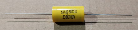 3,3uF, 100V, kondenzátor