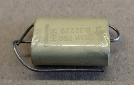 330nF, 250V, kondenzátor