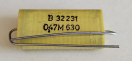 470nF, 630V, kondenzátor