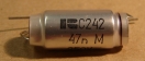 47nF, 250V, kondenzátor